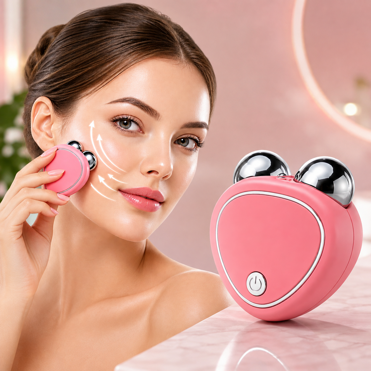 LumiLift™ | Masajeador Facial de Microcorriente
