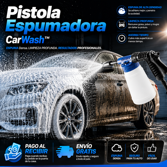 Pistola Espumadora CarWash™