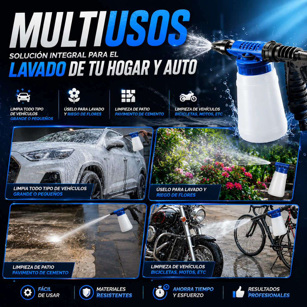 Pistola Espumadora CarWash™