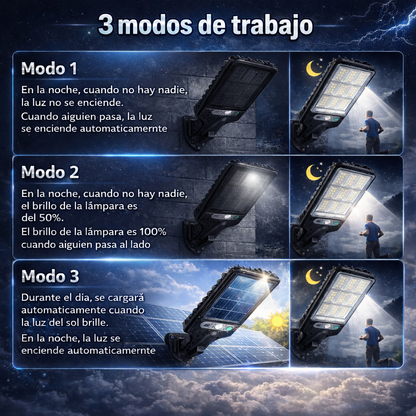 Mega Pack 3 Lámparas LED Solares SOLARIX™