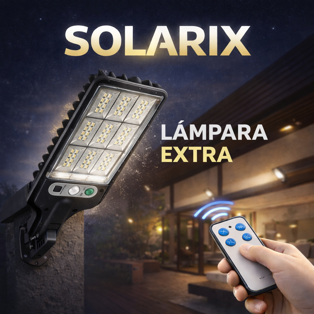 Lámpara LED Solar SOLARIX