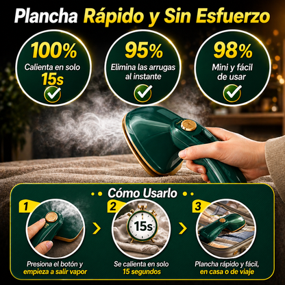 Plancha A Vapor Portátil VaporaX™
