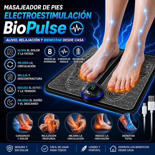 Masajeador de Electroestimulación BioPulse