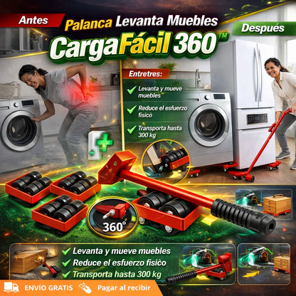 Palanca Levanta Muebles CargaFácil 360™