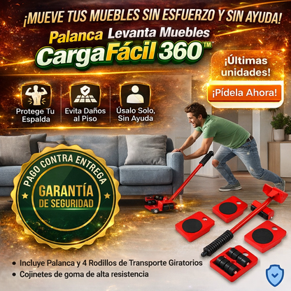 Palanca Levanta Muebles CargaFácil 360™