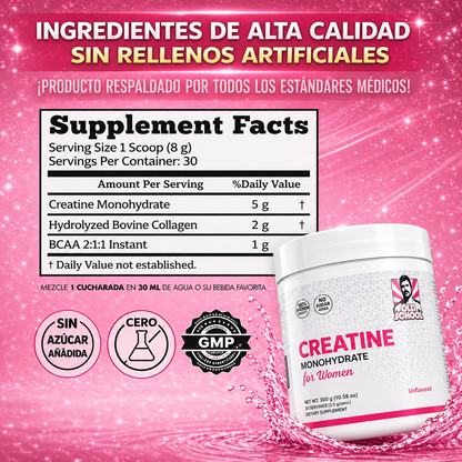 OLD SCHOOL™ | Creatina Monohydrate For Women