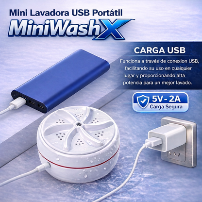 Mini Lavadora Portatil USB MiniWash X™