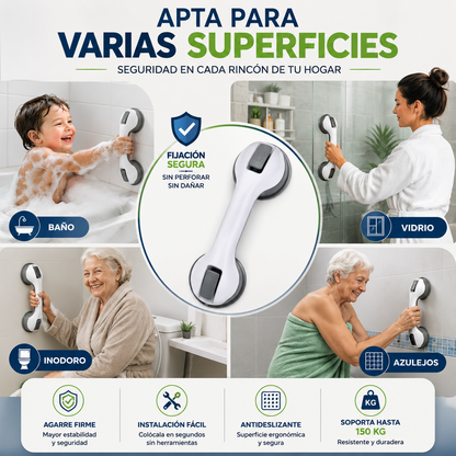 SafeGrip™ | Barra de Seguridad Antideslizante