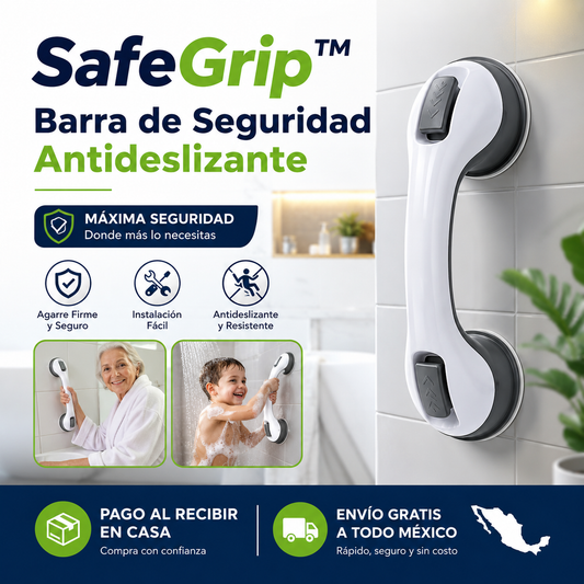 SafeGrip™ | Barra de Seguridad Antideslizante