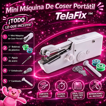 Mini Máquina De Coser Portátil TelaFix™