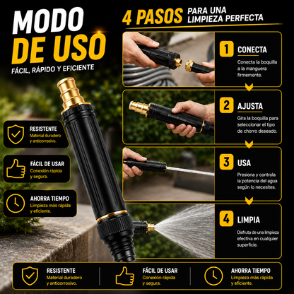Boquilla de Alta Presión HYDROJET PRO™