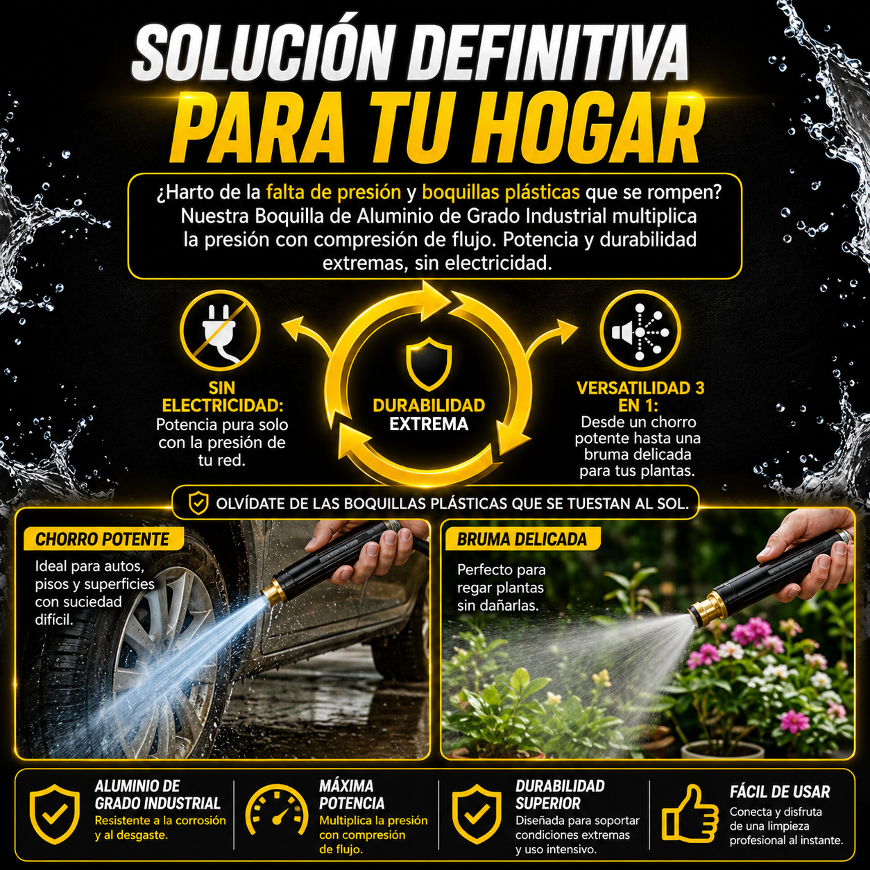 Boquilla de Alta Presión HYDROJET PRO™
