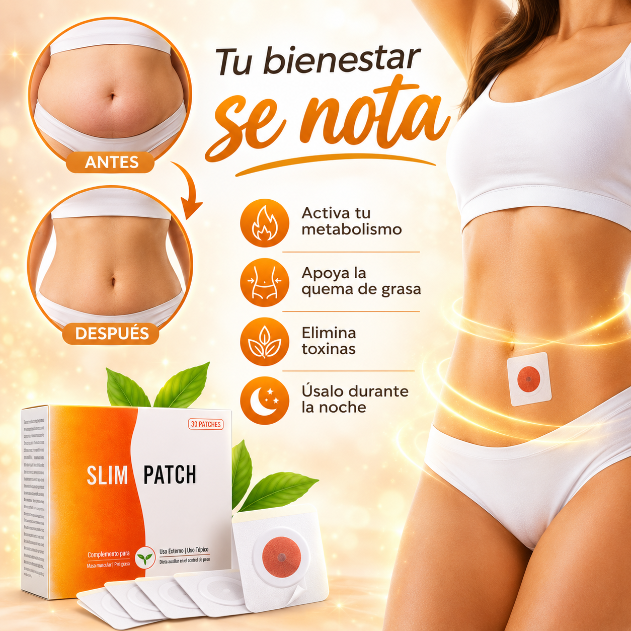 Parches Metabólicos | SlimPatch™