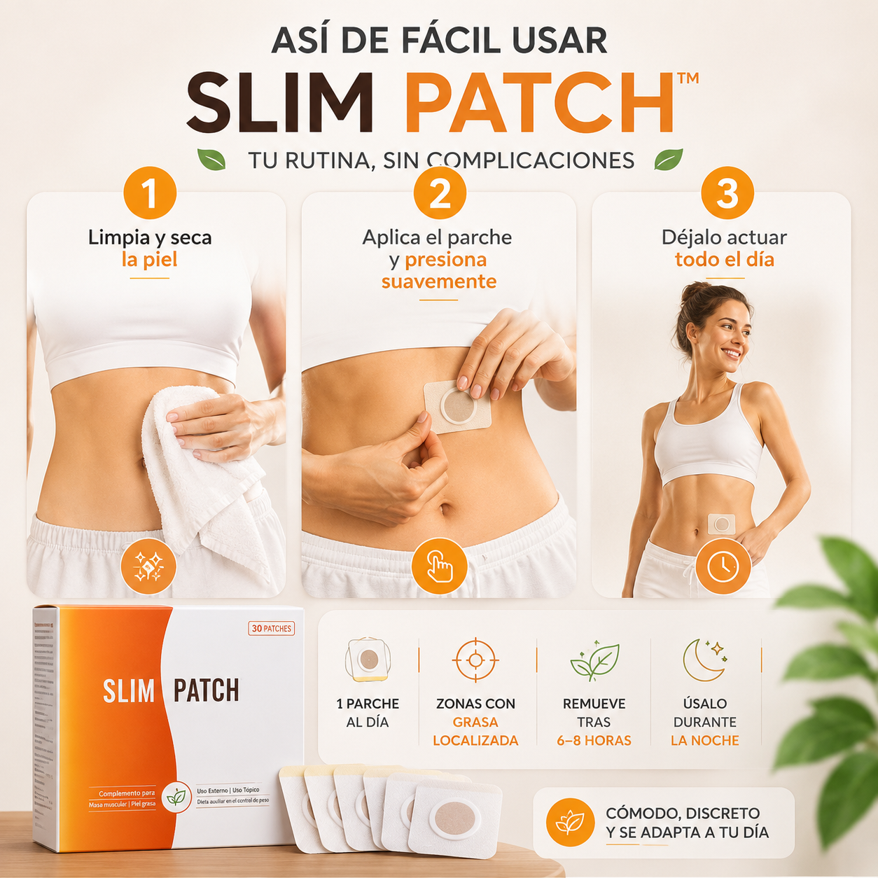Parches Metabólicos | SlimPatch™