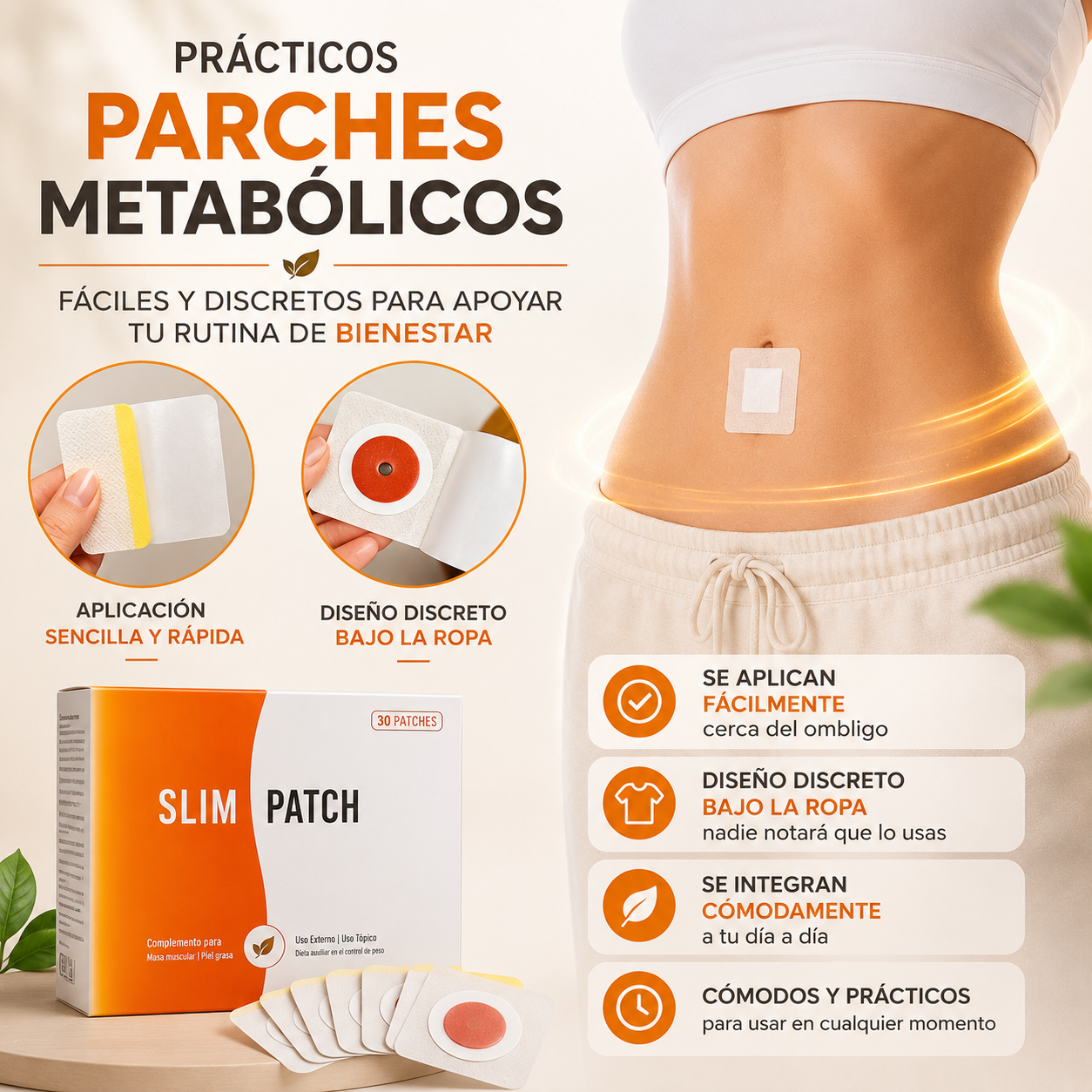 Parches Metabólicos | SlimPatch™