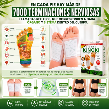 Parches Desintoxicantes KINOKI-DETOX™