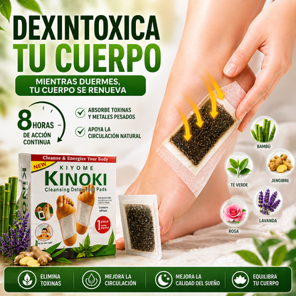 Parches Desintoxicantes KINOKI-DETOX™