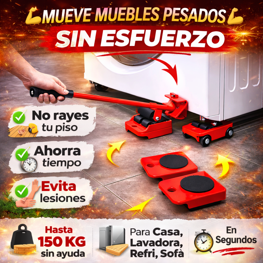 Palanca Levanta Muebles CargaFácil 360™