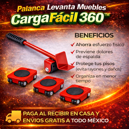 Palanca Levanta Muebles CargaFácil 360™