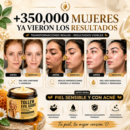 Tollew Evil Goods™ | Bálsamo Facial de Miel y Res 120g