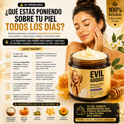 Tollew Evil Goods™ | Bálsamo Facial de Miel y Res 120g