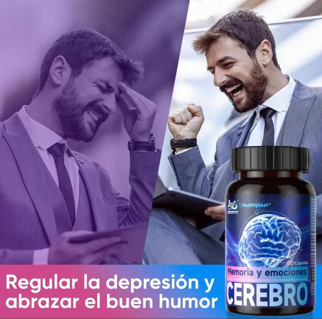 Suplemento Avanzado Para el Soporte Cerebral 60cp CEREBRO