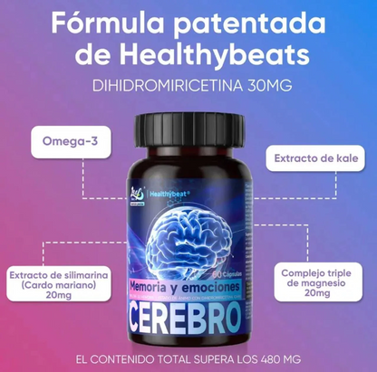 Suplemento Avanzado Para el Soporte Cerebral 60cp CEREBRO