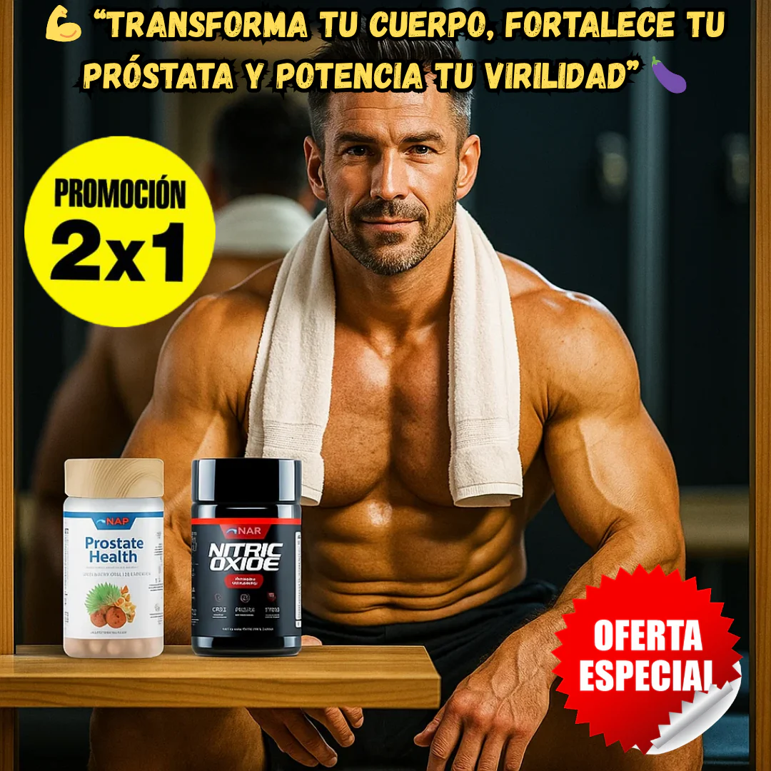 Kit Suplemento Oxido Nitrico + Prostate Health Pack 2x1 SNAP
