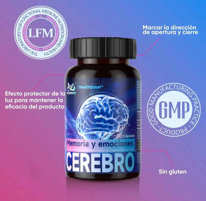 Suplemento Avanzado Para el Soporte Cerebral 60cp CEREBRO