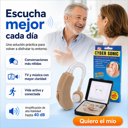 Cyber Sonic™ | Audífono Amplificador